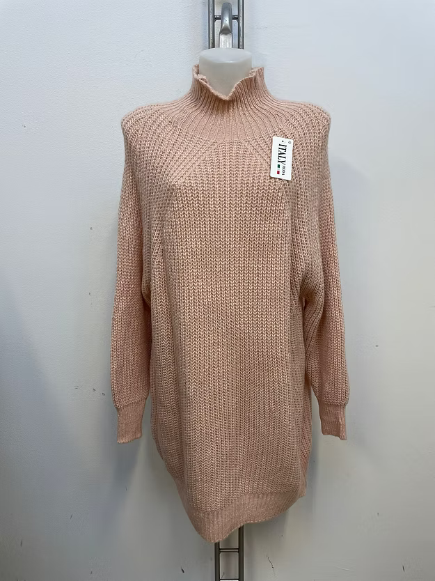 Langer Pullover Cod.Ot289 Größen 58-60