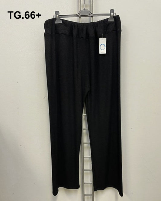 Pantalone un pò Lurex Cod.No362 tg. 56 - 66+ - taglie_forti