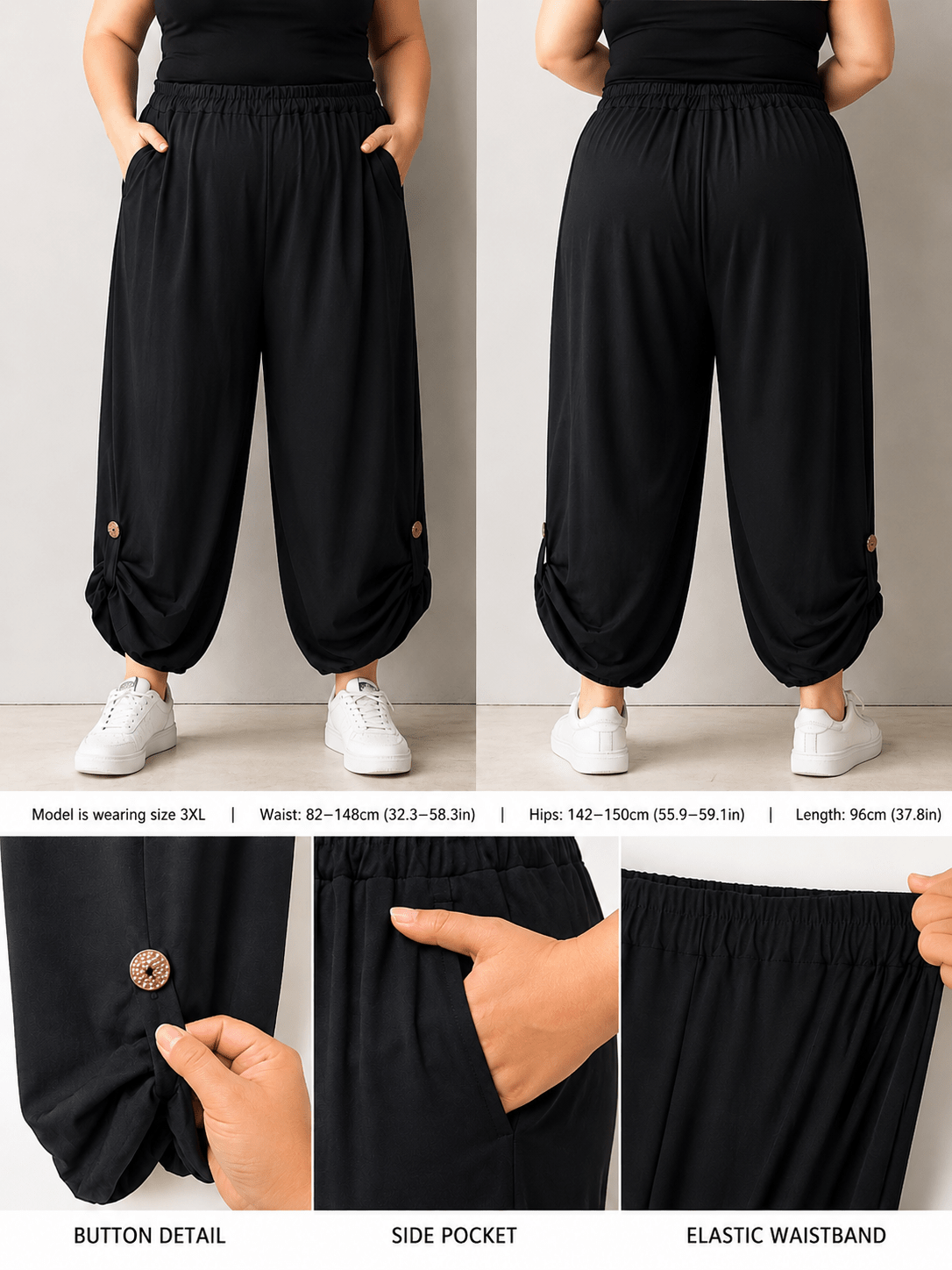 Pantaloni Cod.Lu001 Tg.58-60 - taglie_forti