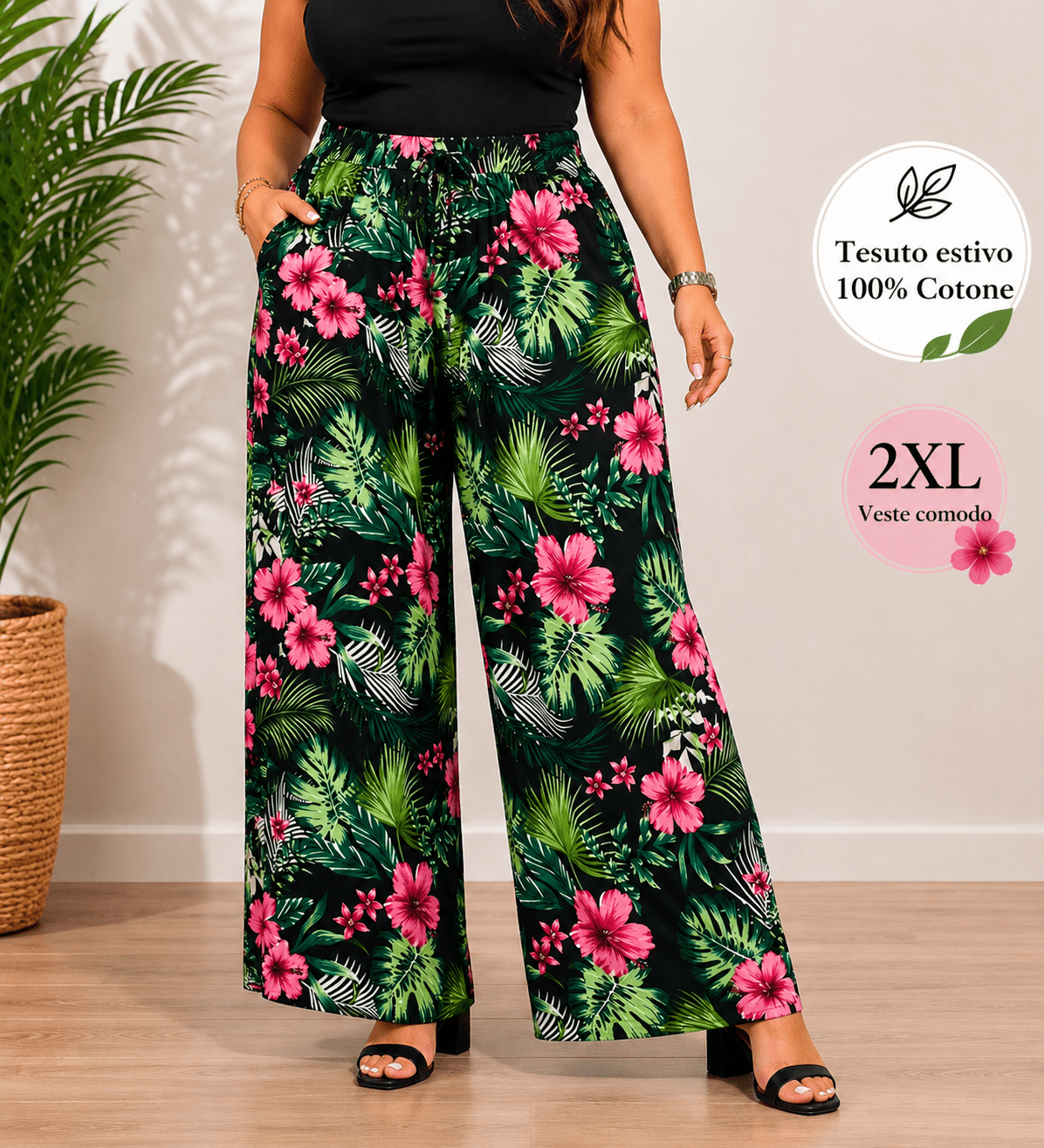 Pantaloni Cod.Mg224 Tg.52 - 54 - taglie_forti