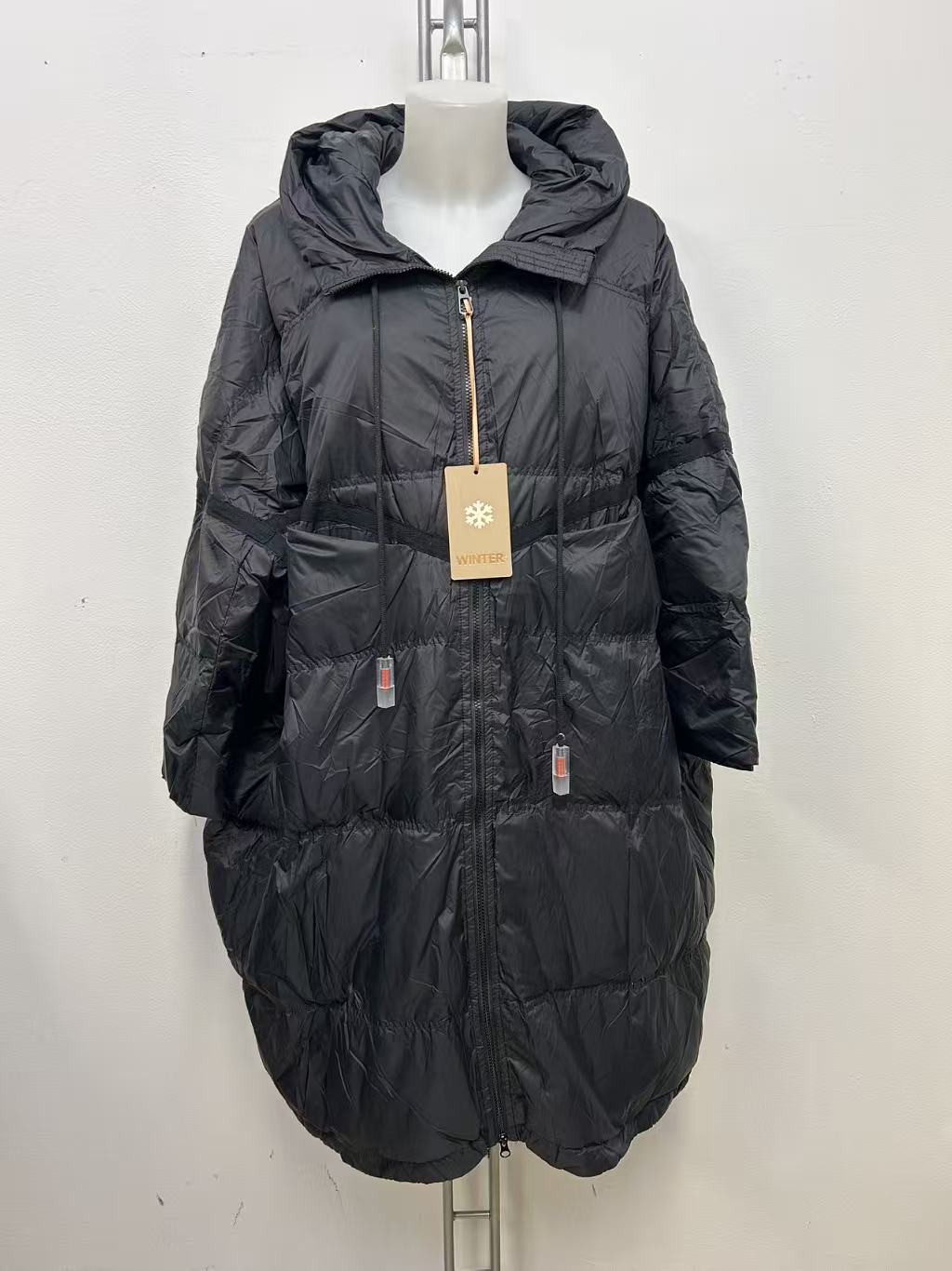 Piumino piuma d'oca Cod.Di050 Tg.62 - 64 - taglie_forti