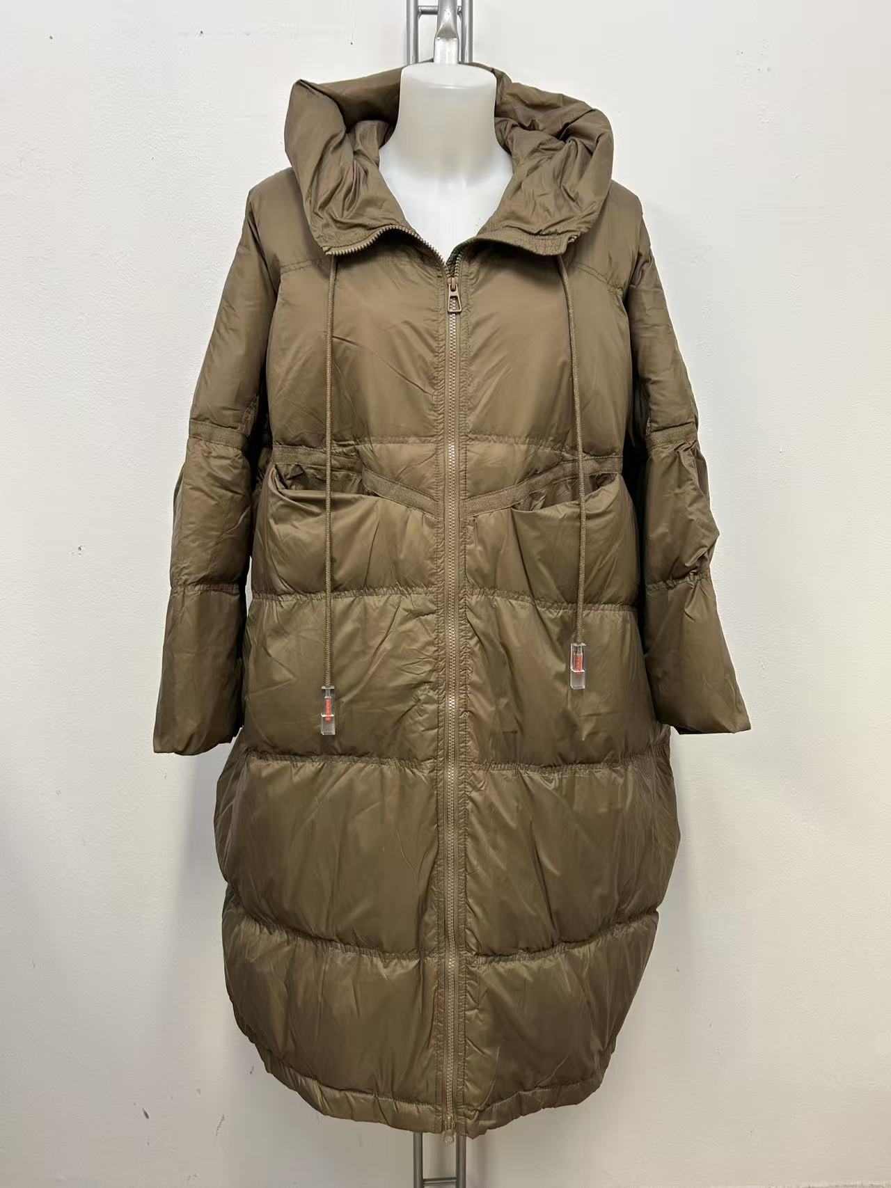 Piumino piuma d'oca Cod.Di050 Tg.62 - 64 - taglie_forti