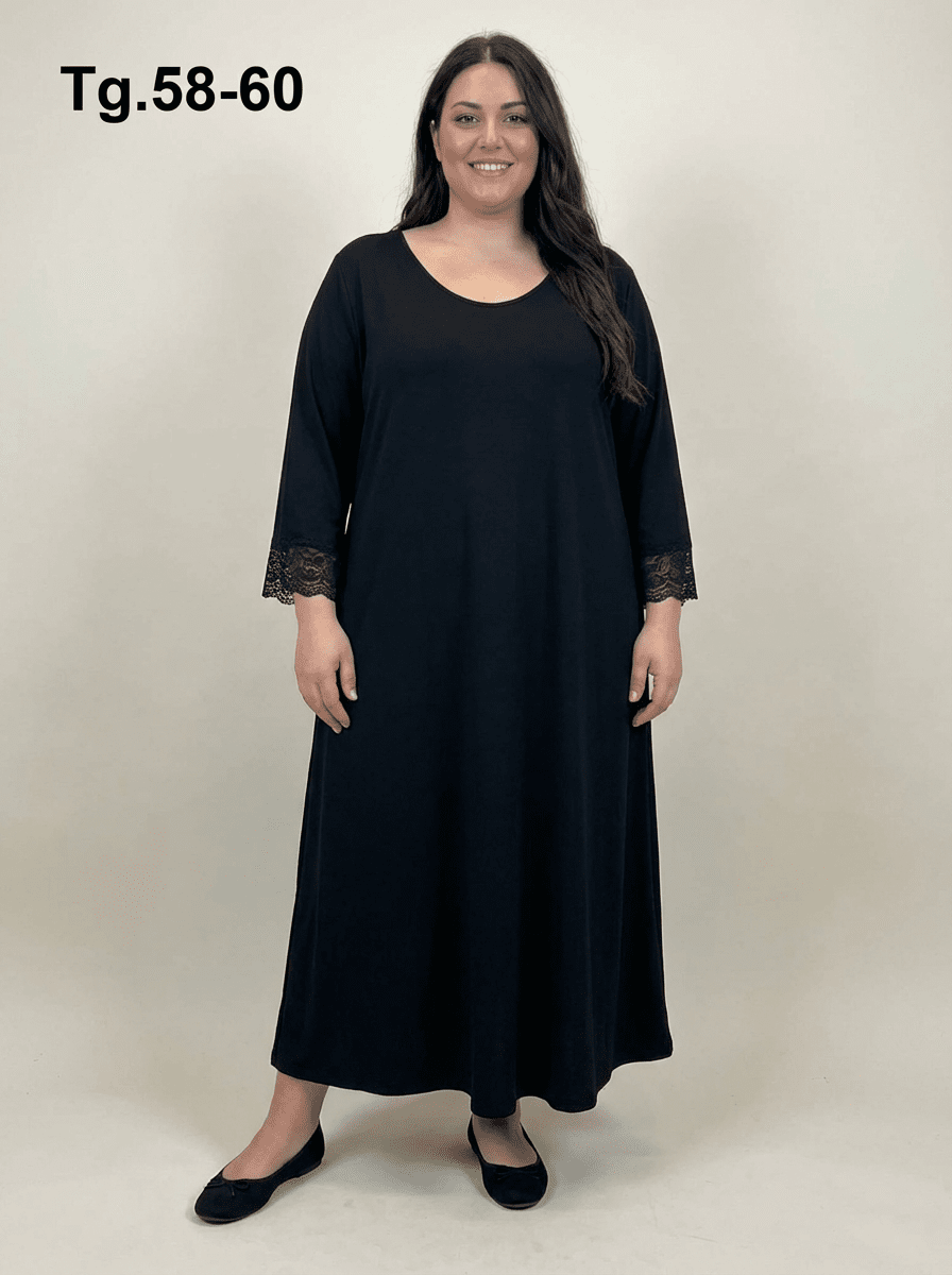 Vestito Cod.Ag273 Tg.58 - 68+ - taglie_forti