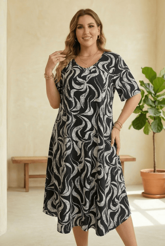 Vestito Cod.Ap360 Tg.60 - 66+ - taglie_forti