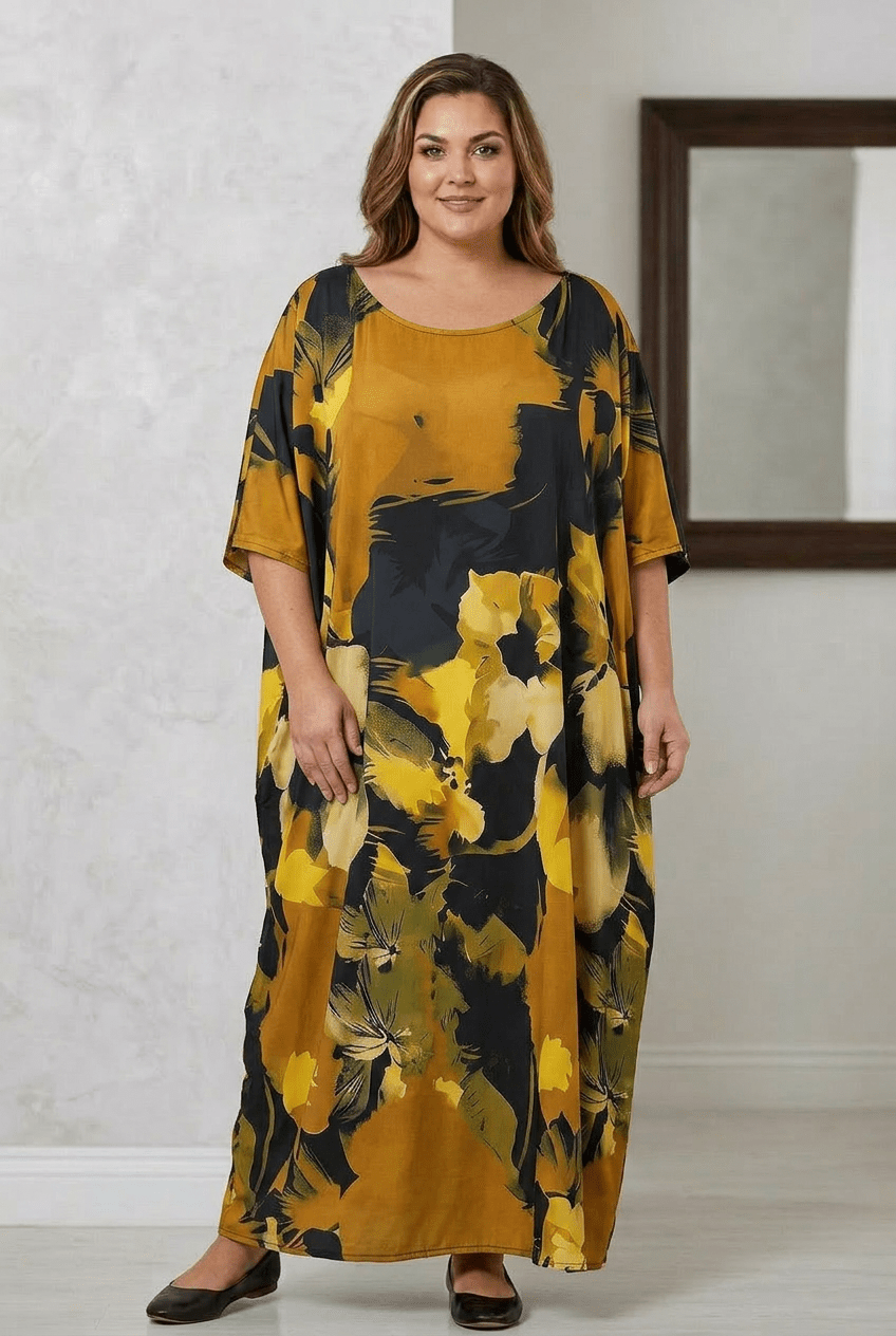 Vestito Cod.Ap393 Tg.64 - 66+ - taglie_forti