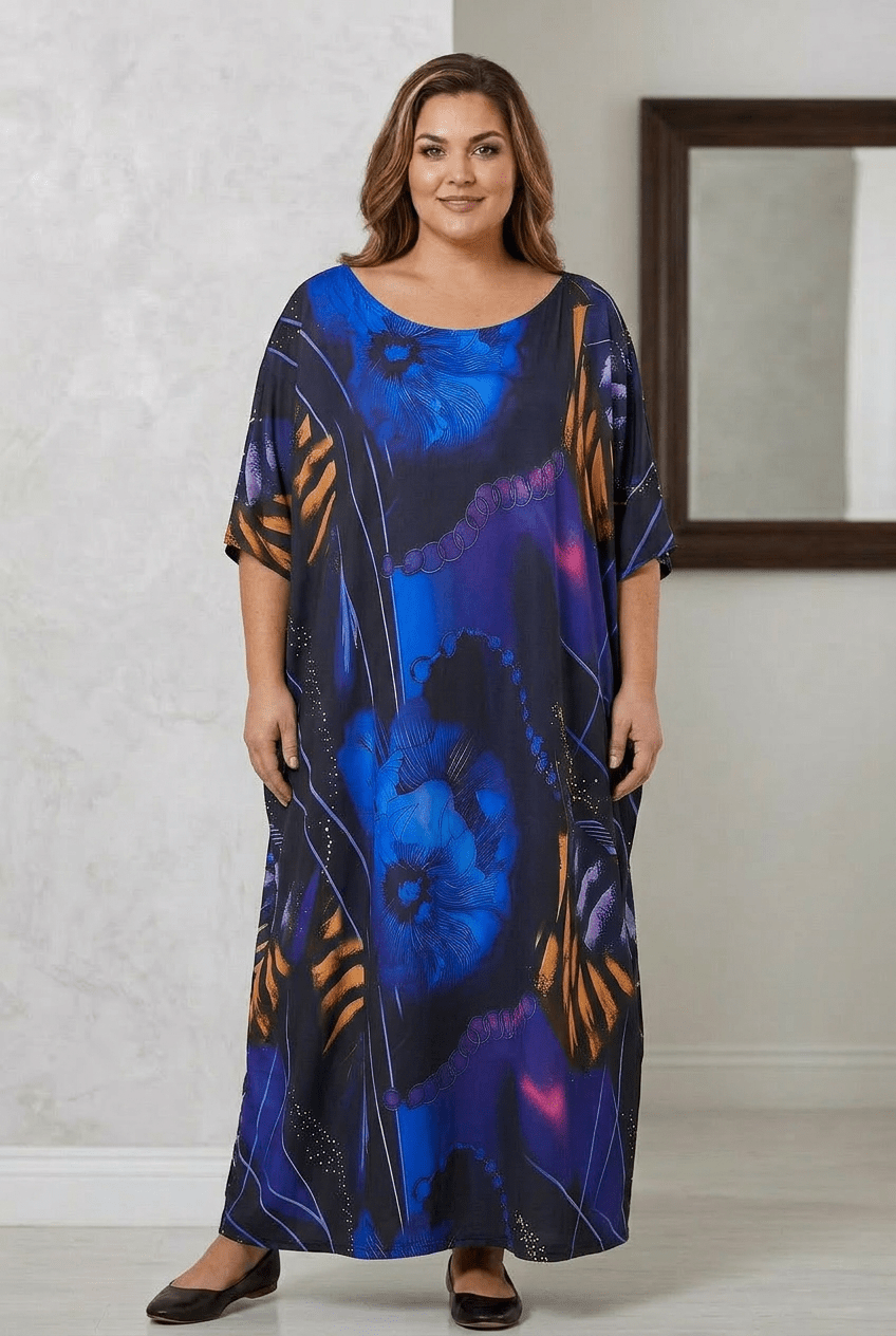 Vestito Cod.Ap393 Tg.64 - 66+ - taglie_forti