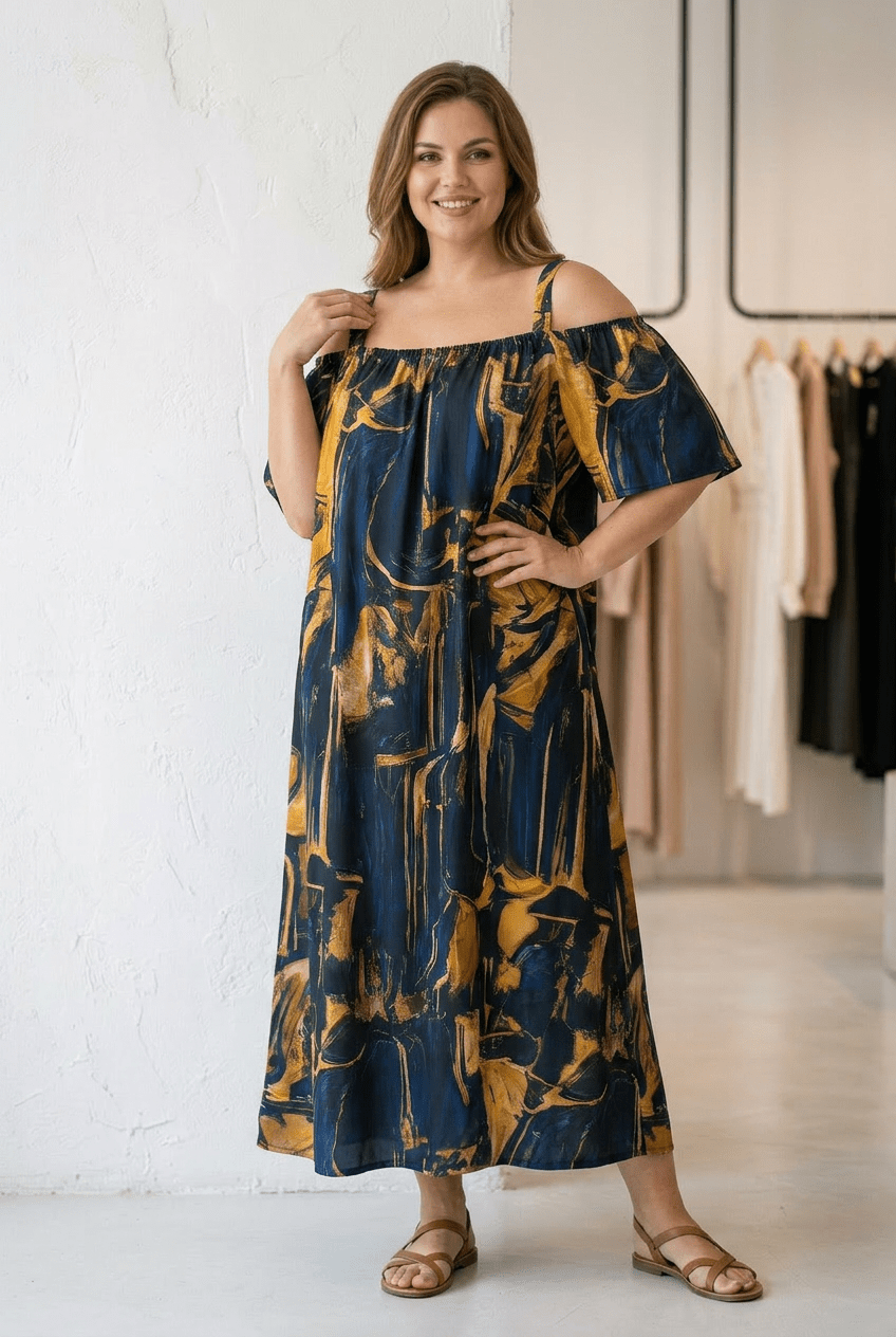 Vestito Cod.Ap480 Tg.60 - 62 - taglie_forti