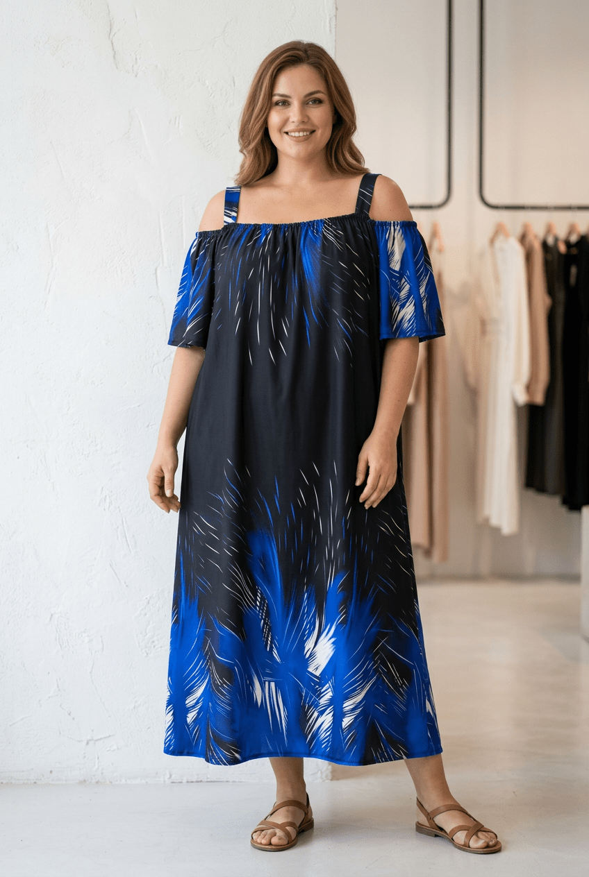 Vestito Cod.Ap480 Tg.60 - 62 - taglie_forti
