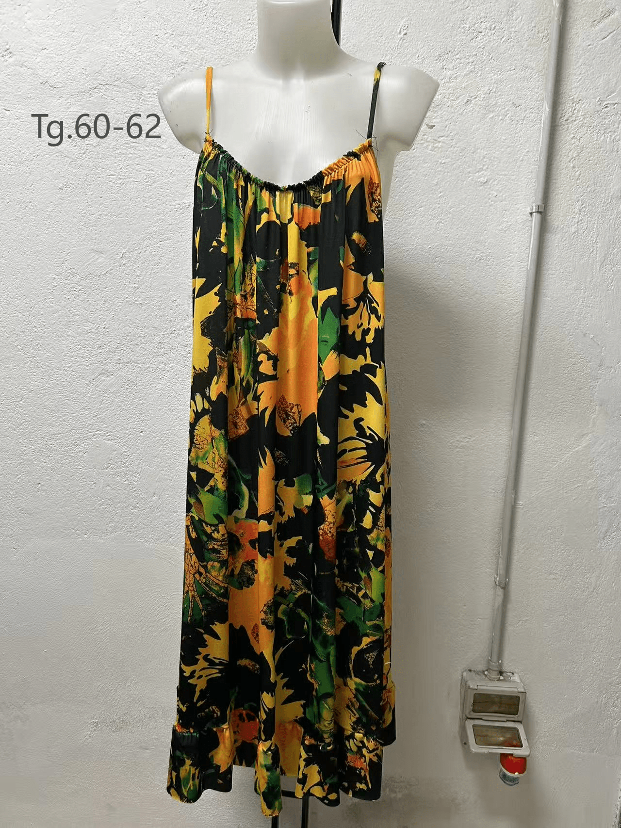 Vestito Cod.Gi041 Tg.60-62 - taglie_forti