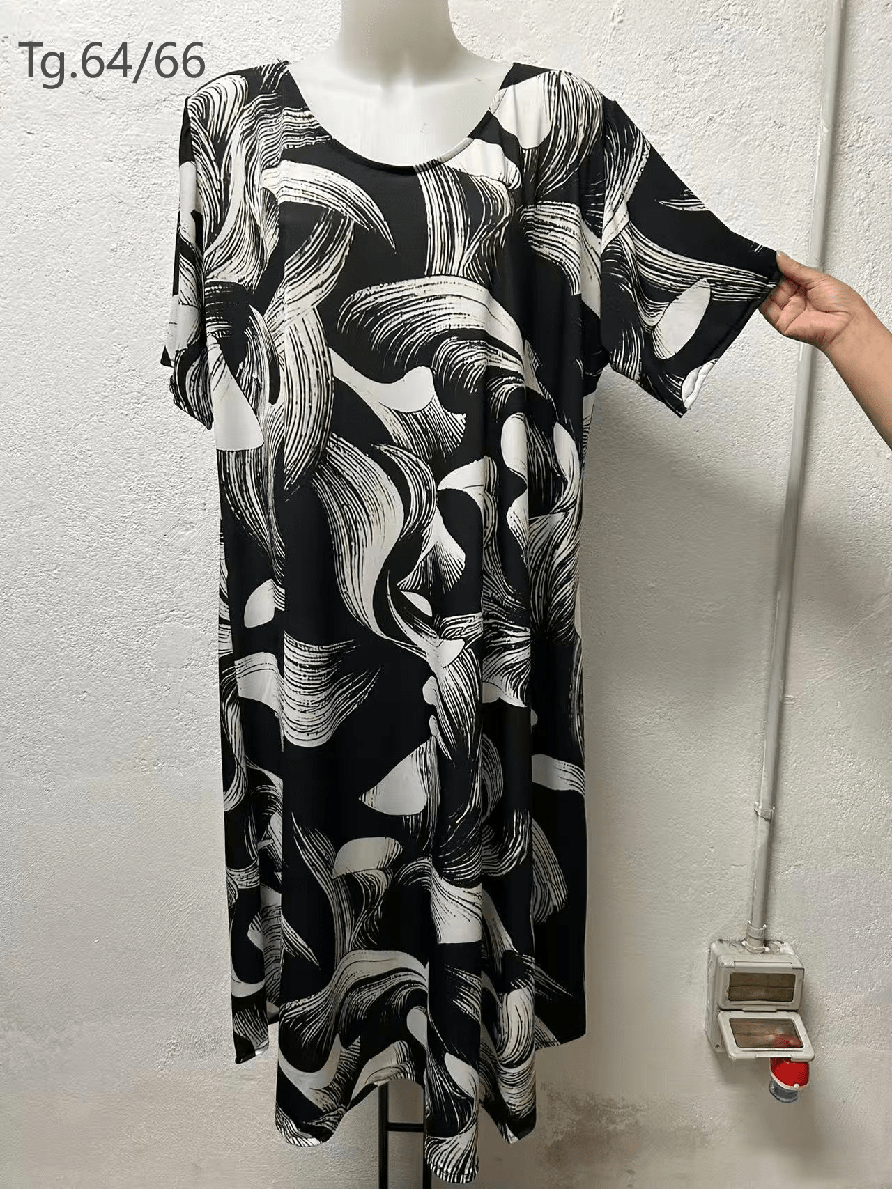 Vestito Cod.Gi049 Tg.60-62 - taglie_forti