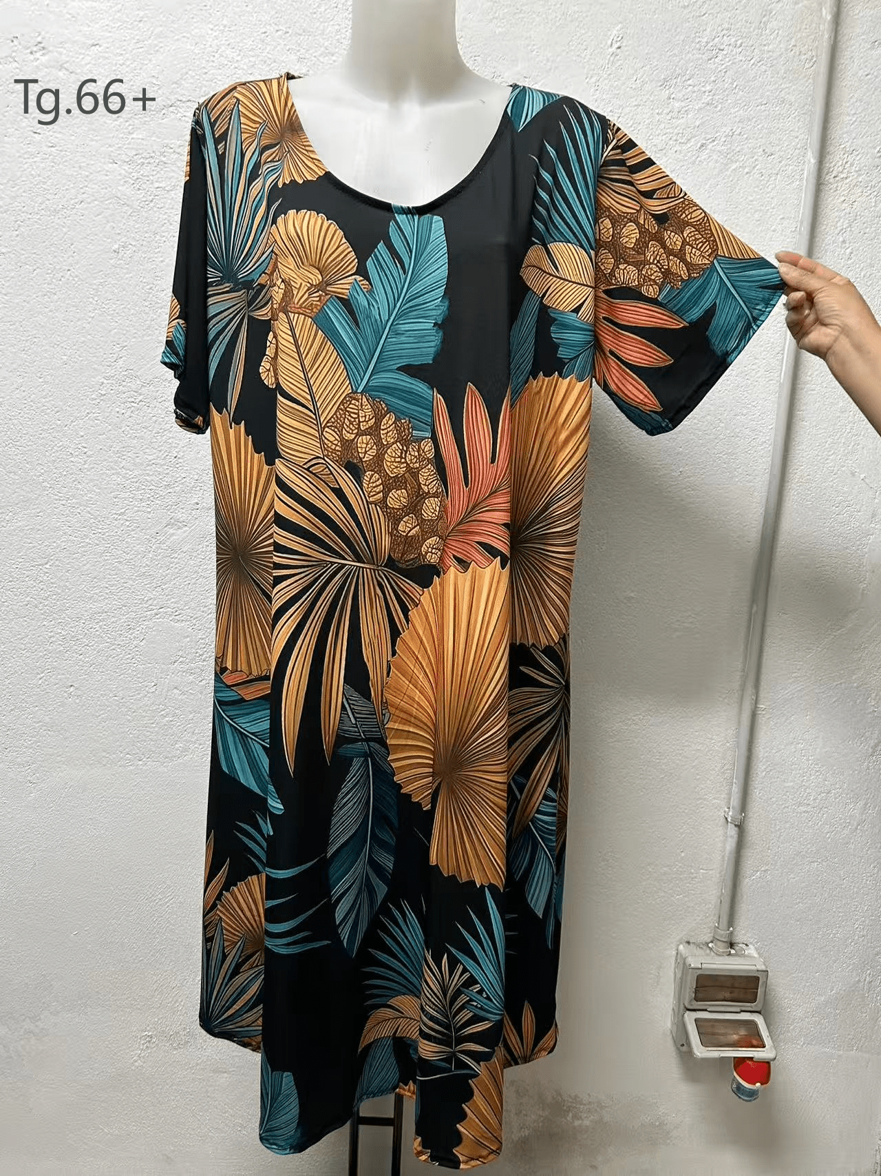 Vestito Cod.Gi049 Tg.60-62 - taglie_forti