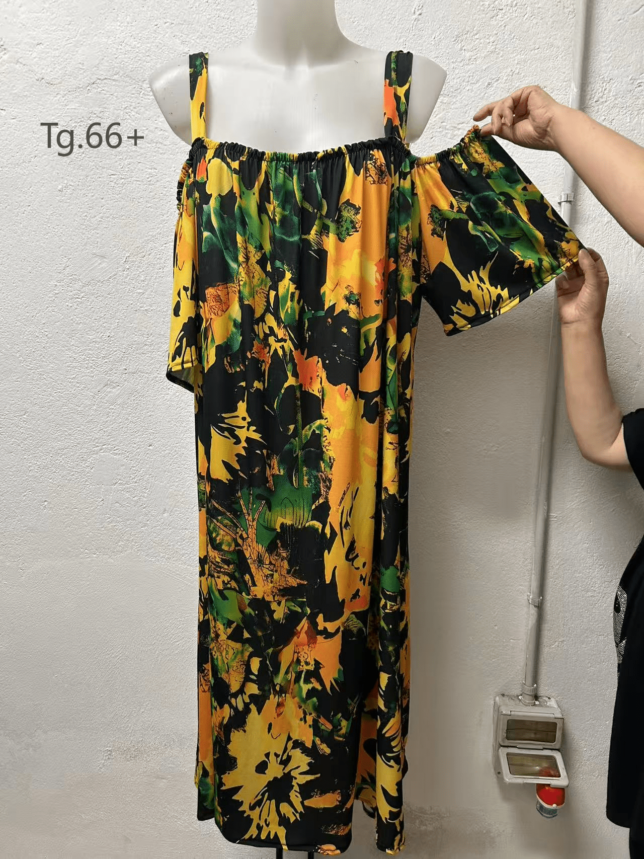 Vestito Cod.Gi062 Tg.60-66+ - taglie_forti
