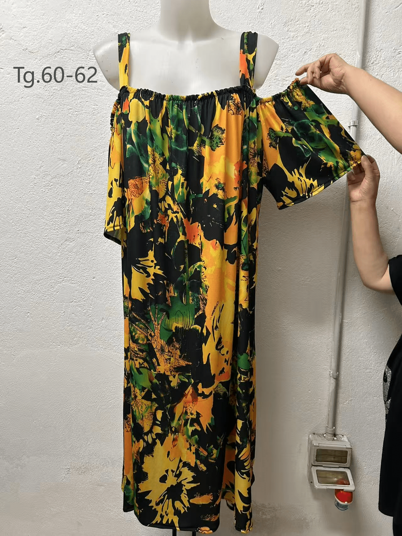 Vestito Cod.Gi062 Tg.60-66+ - taglie_forti
