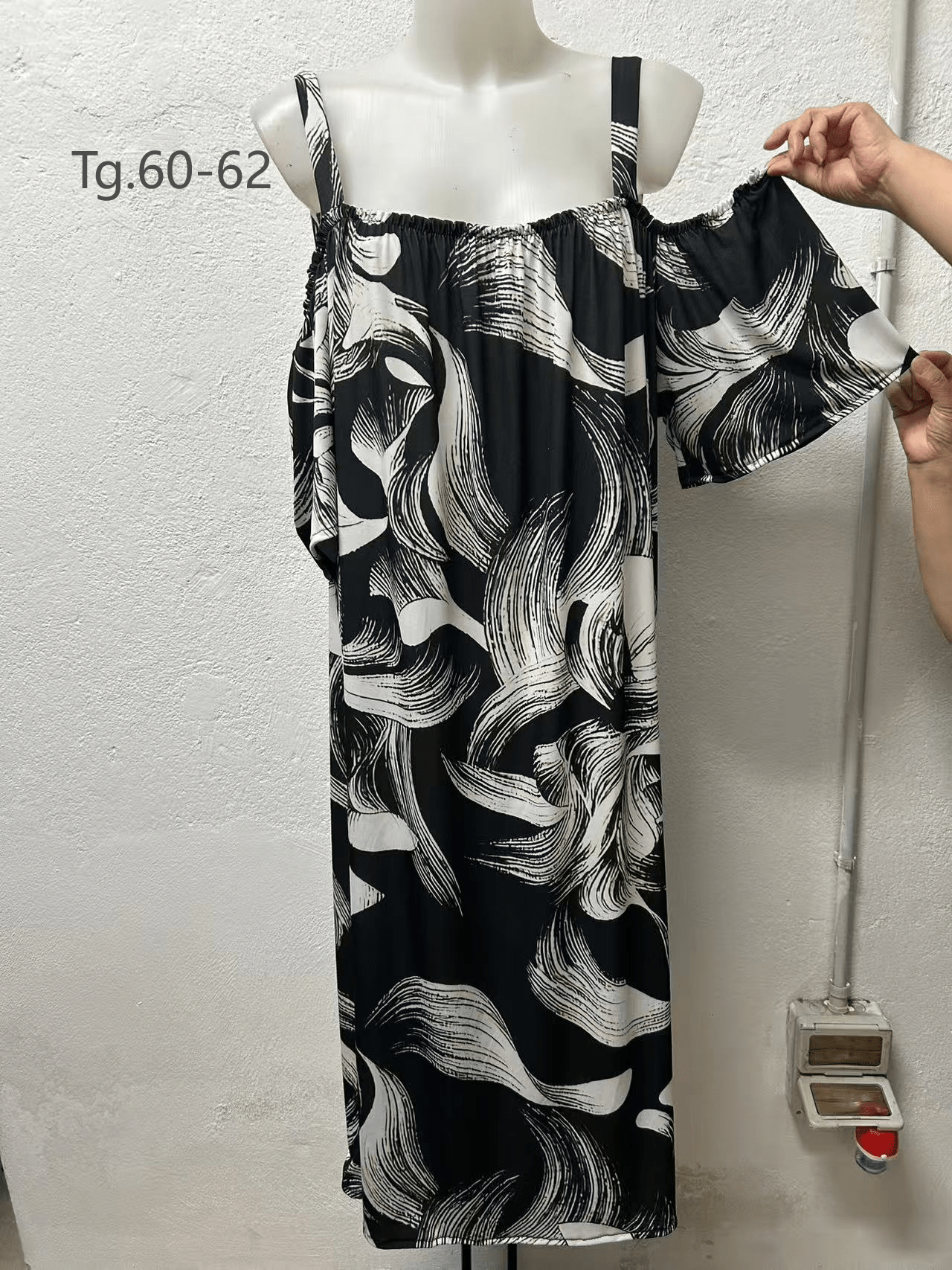 Vestito Cod.Gi062 Tg.60-66+ - taglie_forti