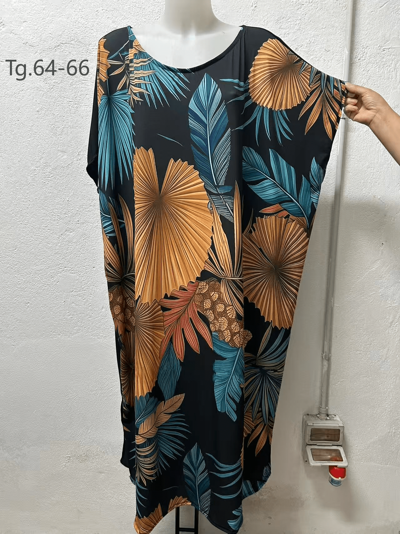 Vestito Cod.Gi068 Tg.64-66+ - taglie_forti