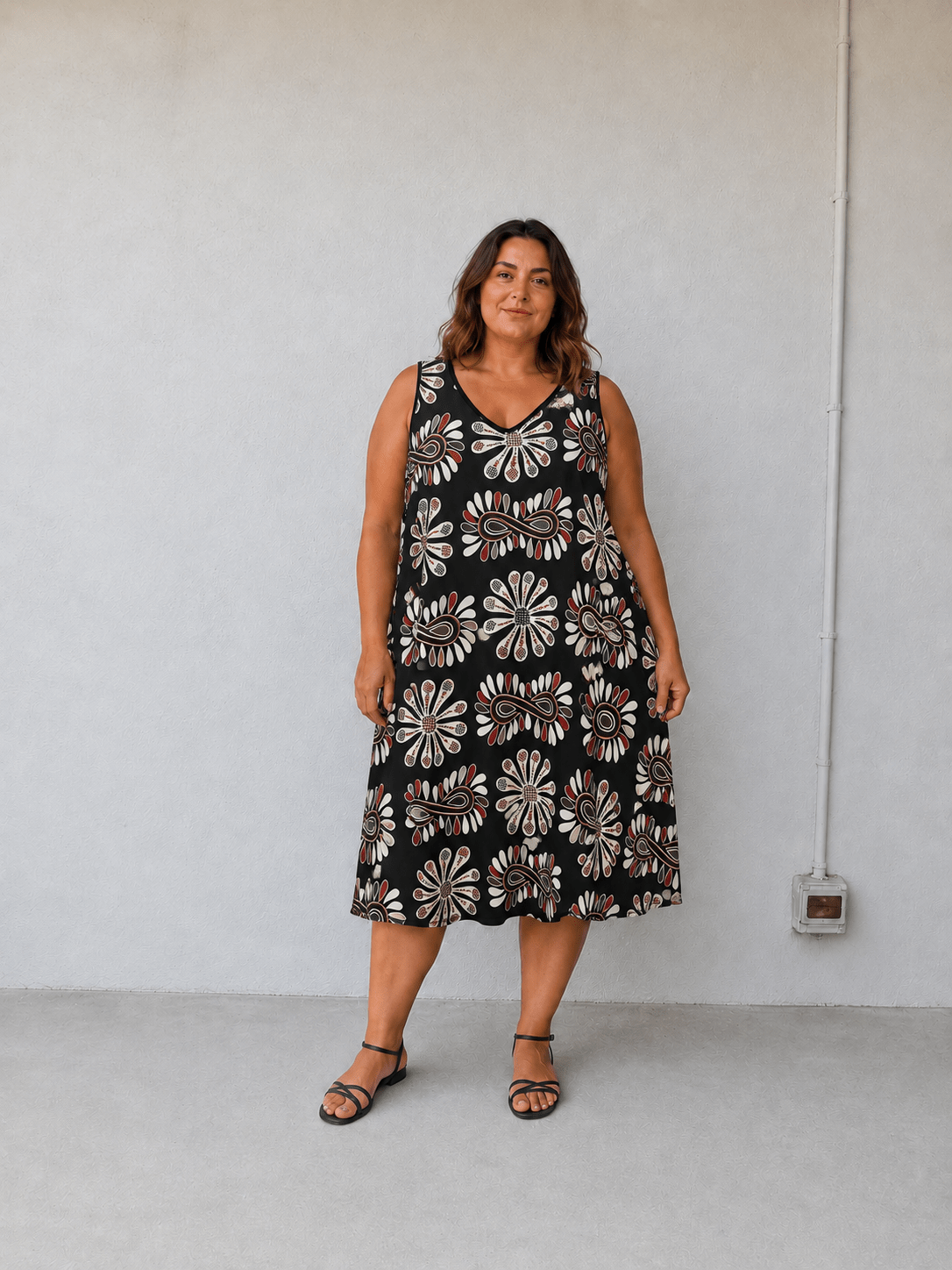 Vestito Cod.Gi140 Tg.56-58 - taglie_forti