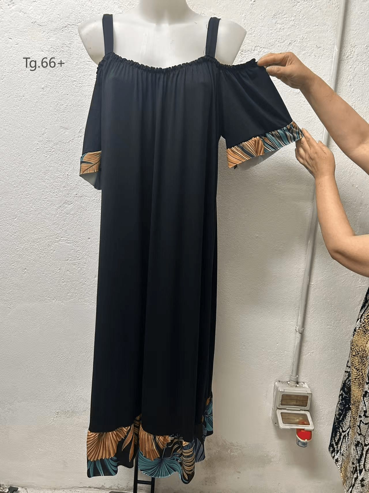 Vestito Cod.Gi203 Tg.60-66+ - taglie_forti