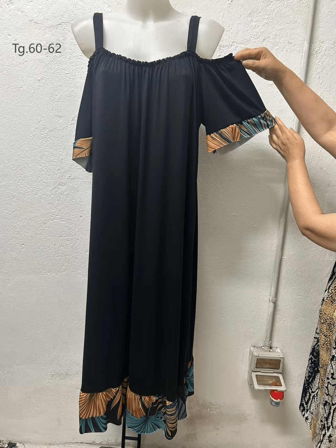 Vestito Cod.Gi203 Tg.60-66+ - taglie_forti
