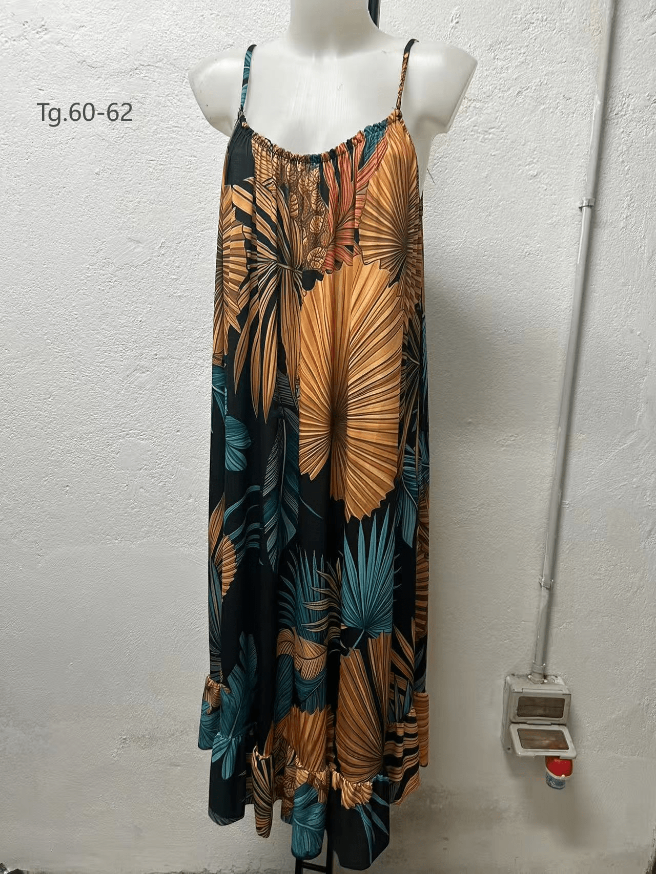 Vestito Cod.Gi205 Tg.60-66+ - taglie_forti