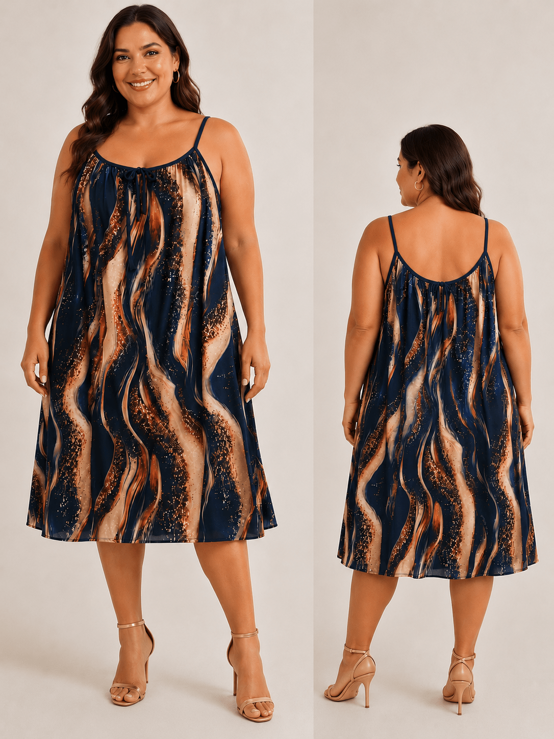 Vestito Cod.Lu015 Tg.58-60 - taglie_forti