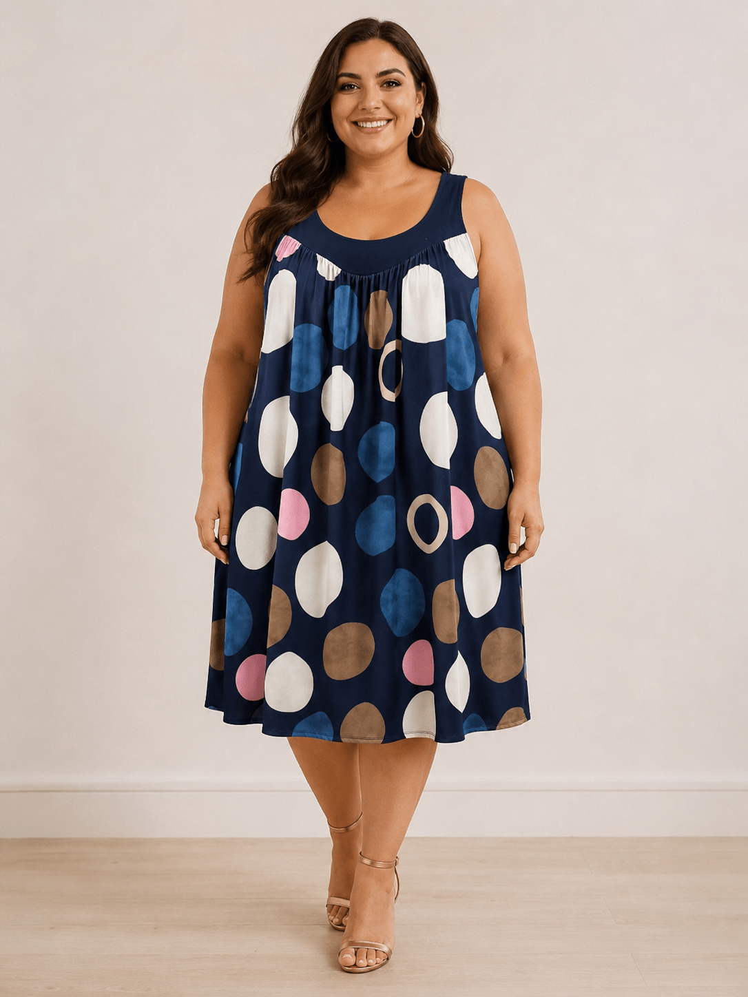 Vestito Cod.Lu017 Tg.56-58 - taglie_forti