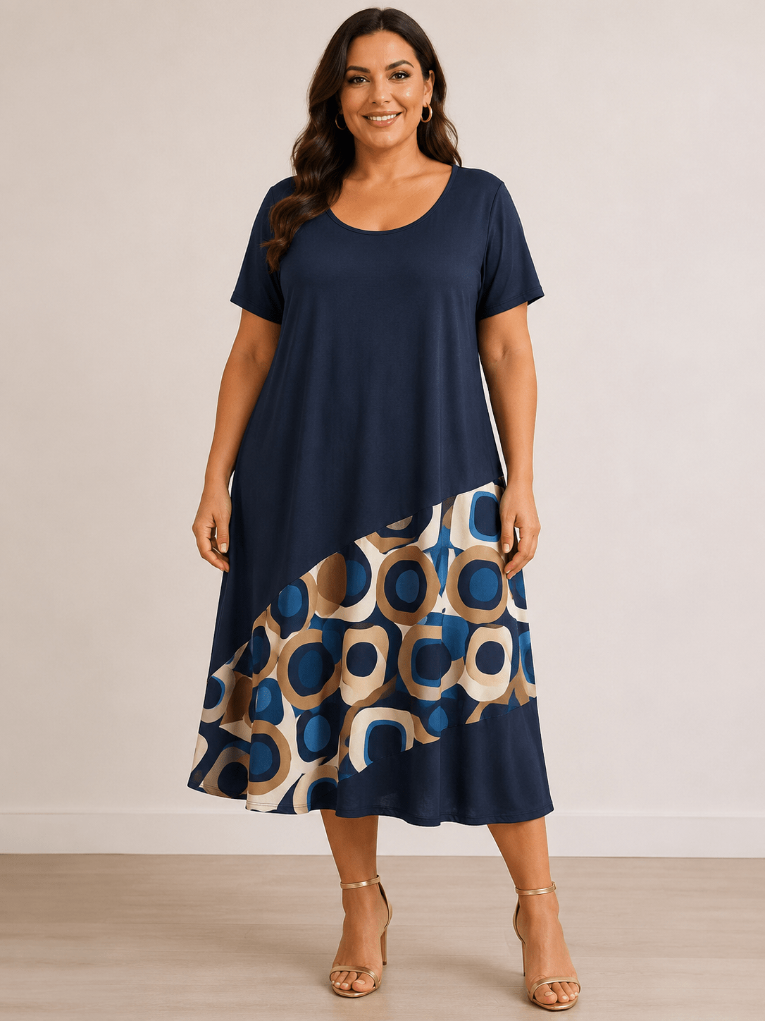 Vestito Cod.Lu019 Tg.56-58 - taglie_forti