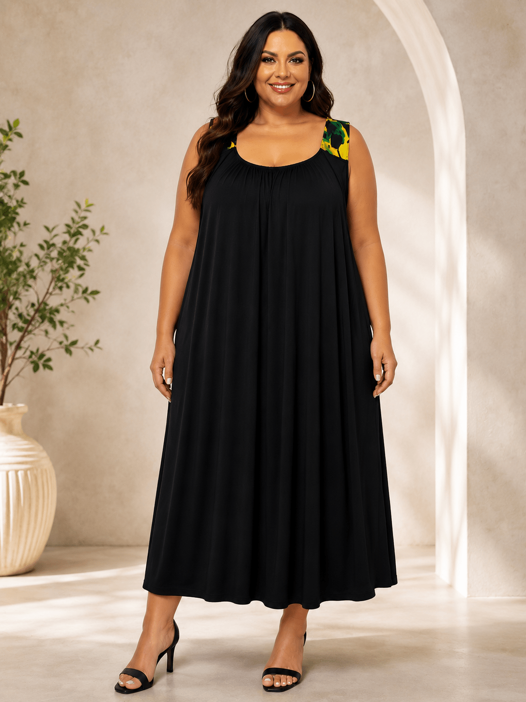 Vestito Cod.Lu079 Tg.60-66+ - taglie_forti