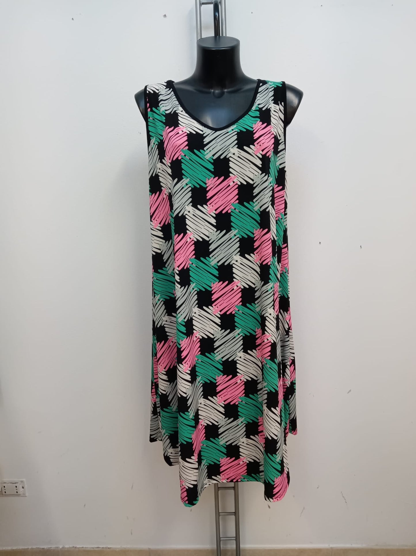 Vestito Cod.Lu088 Tg. 58 - 60 - taglie_forti