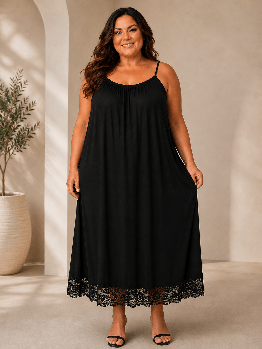 Vestito Cod.Lu091 Tg.60-66+ - taglie_forti