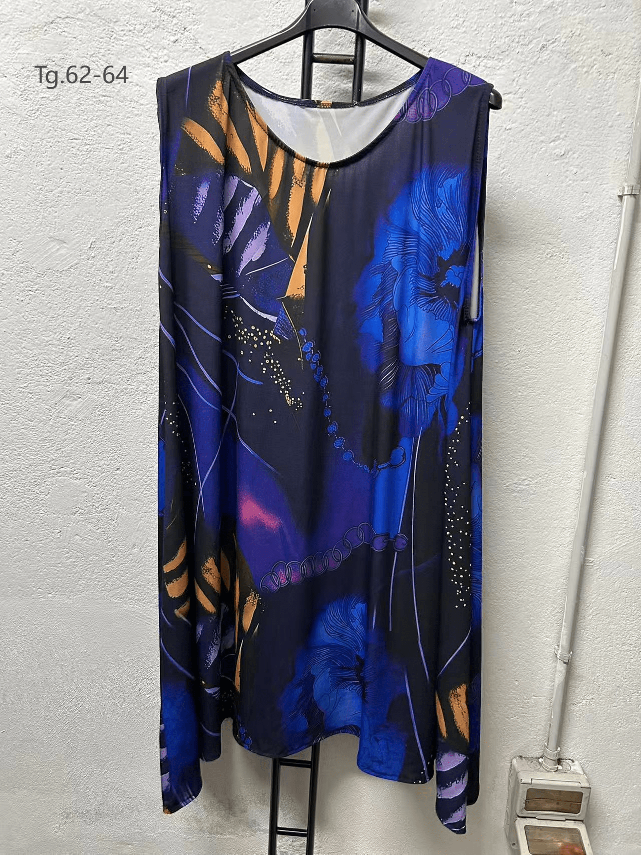 Vestito Cod.Lu111 Tg.62-66+ - taglie_forti