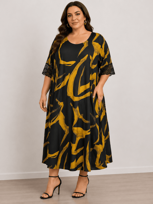 Vestito cod:Lu158 tg:60/66+ - taglie_forti