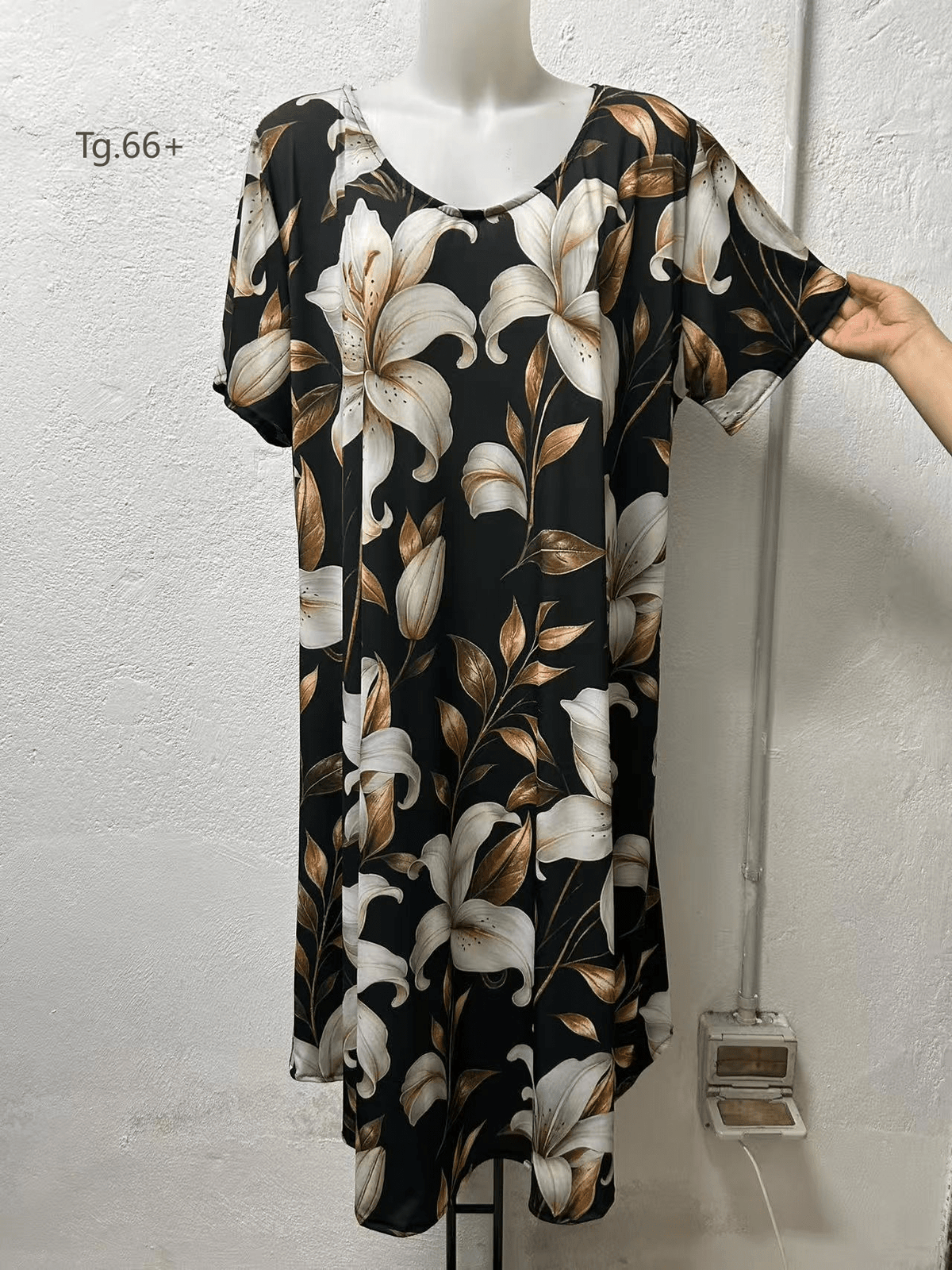 vestito cod:Lu161 tg:60/66+ - taglie_forti