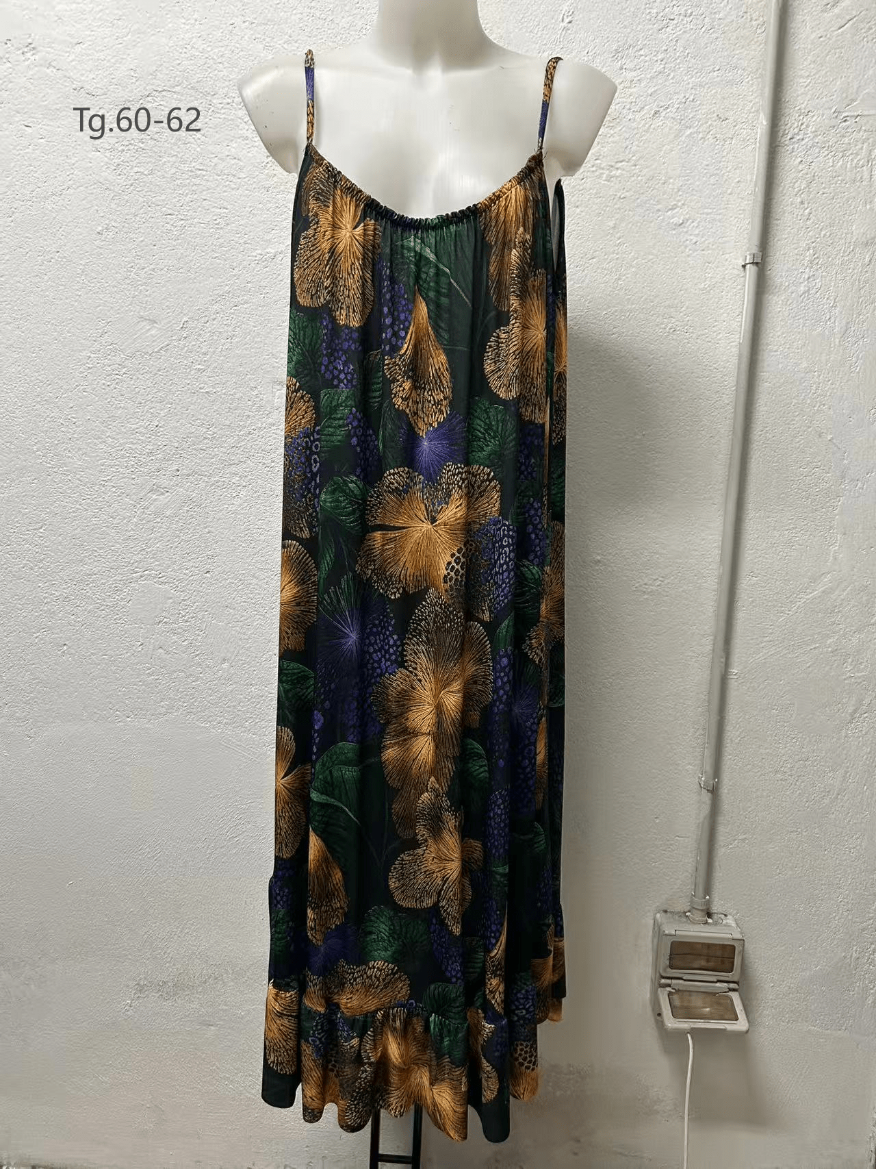 Vestito Cod.Lu181 Tg.60-66+ - taglie_forti