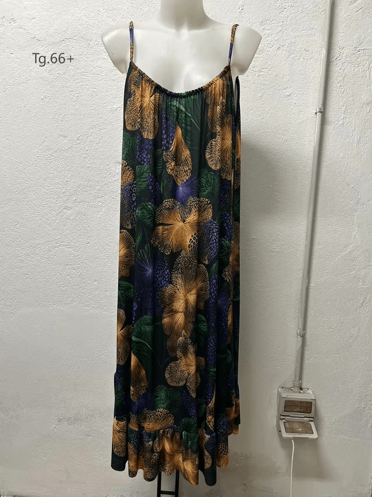 Vestito Cod.Lu181 Tg.60-66+ - taglie_forti