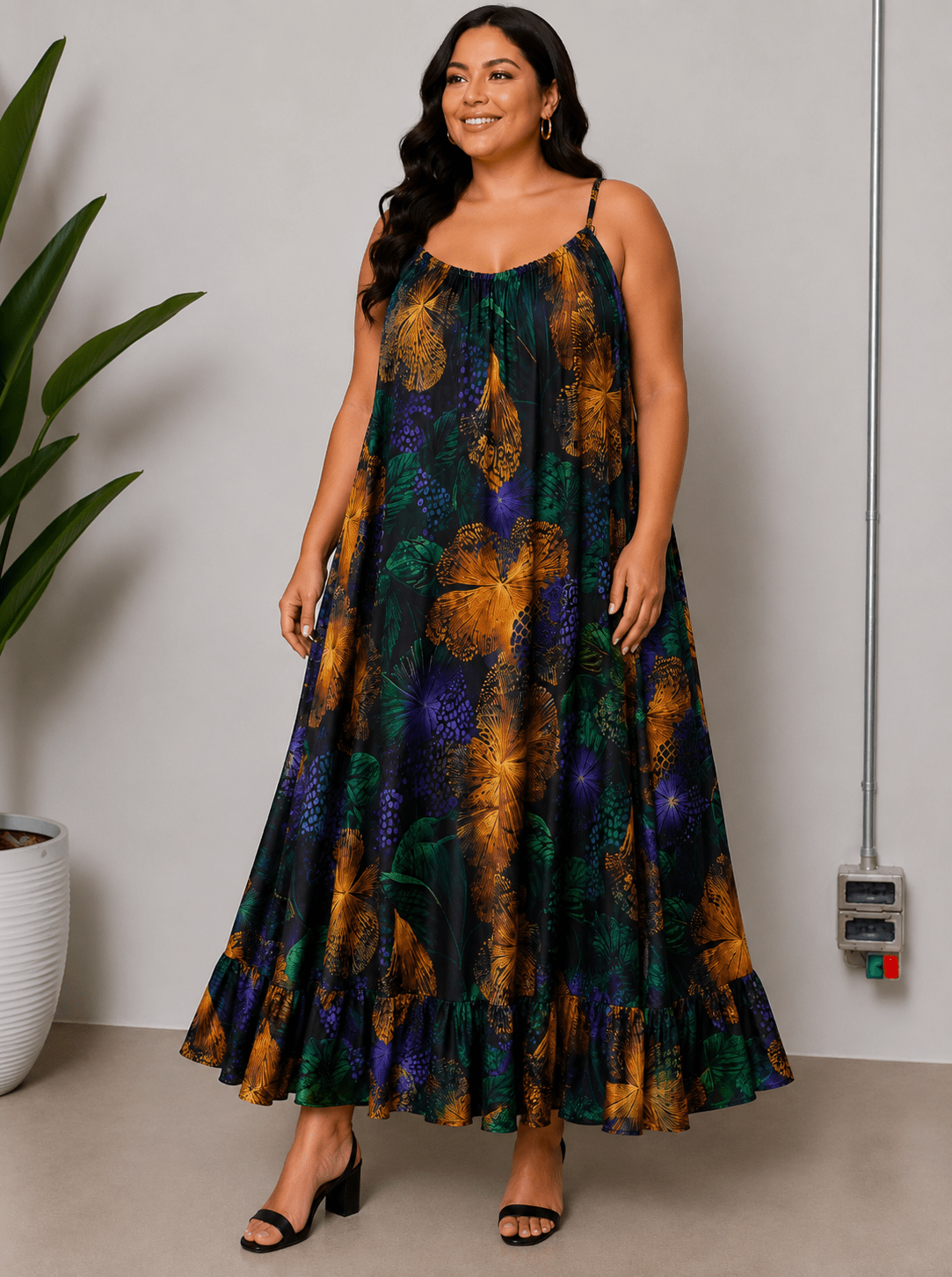 Vestito Cod.Lu181 Tg.60-66+ - taglie_forti