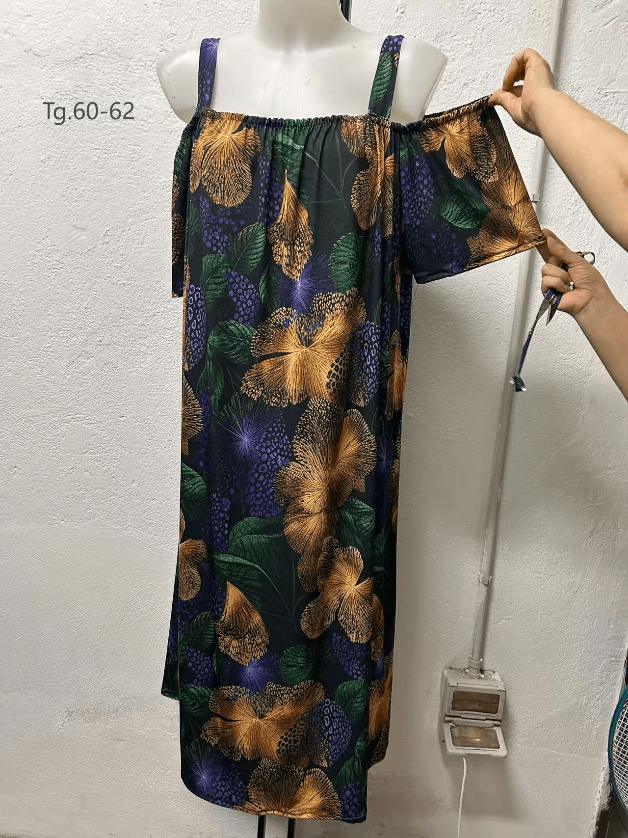 Vestito Cod.Lu187 Tg.60-66+ - taglie_forti