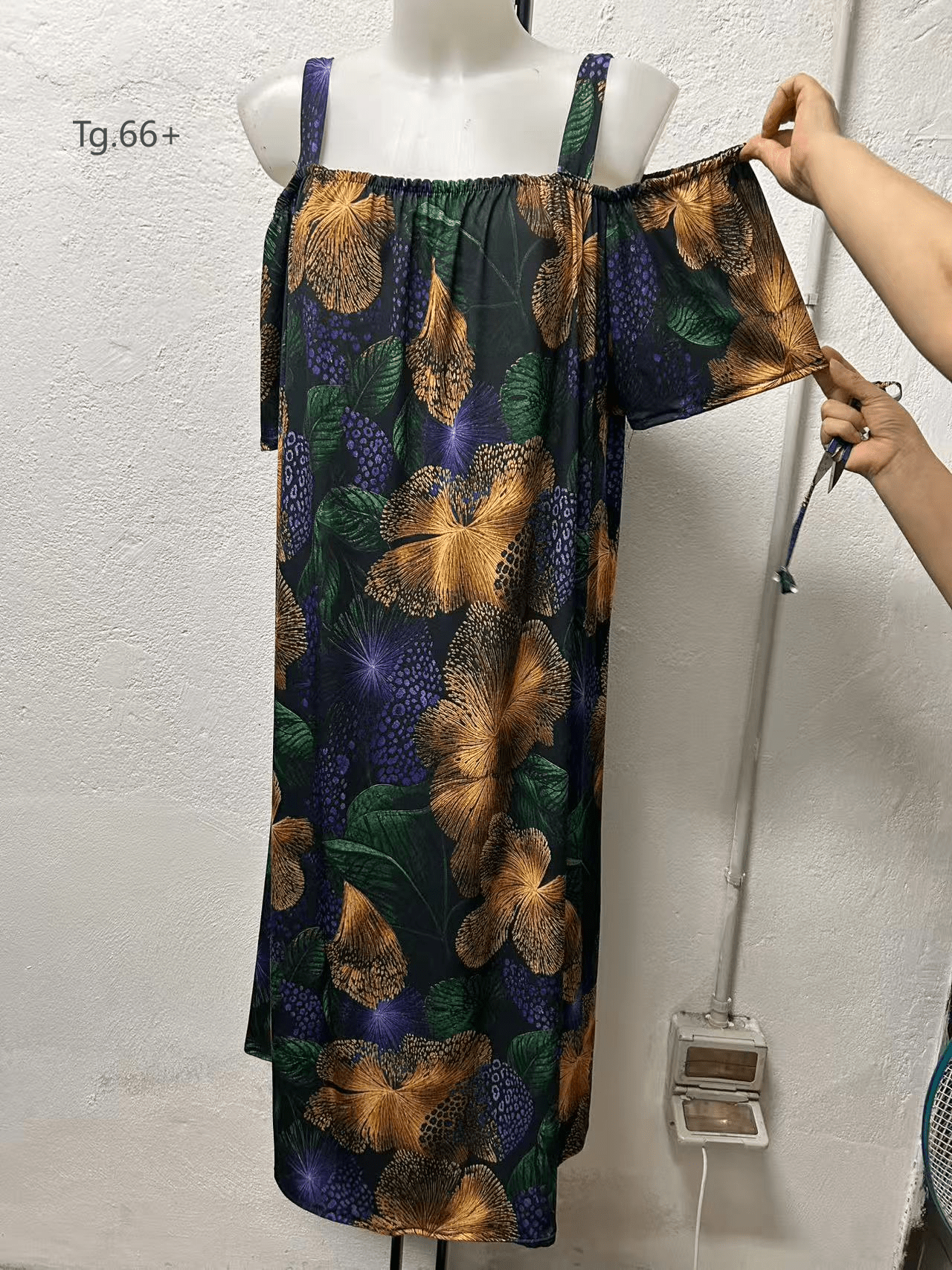 Vestito Cod.Lu187 Tg.60-66+ - taglie_forti