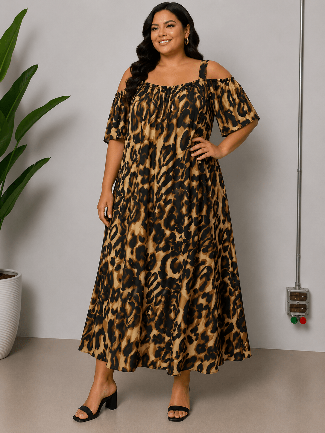 Vestito Cod.Lu187 Tg.60-66+ - taglie_forti