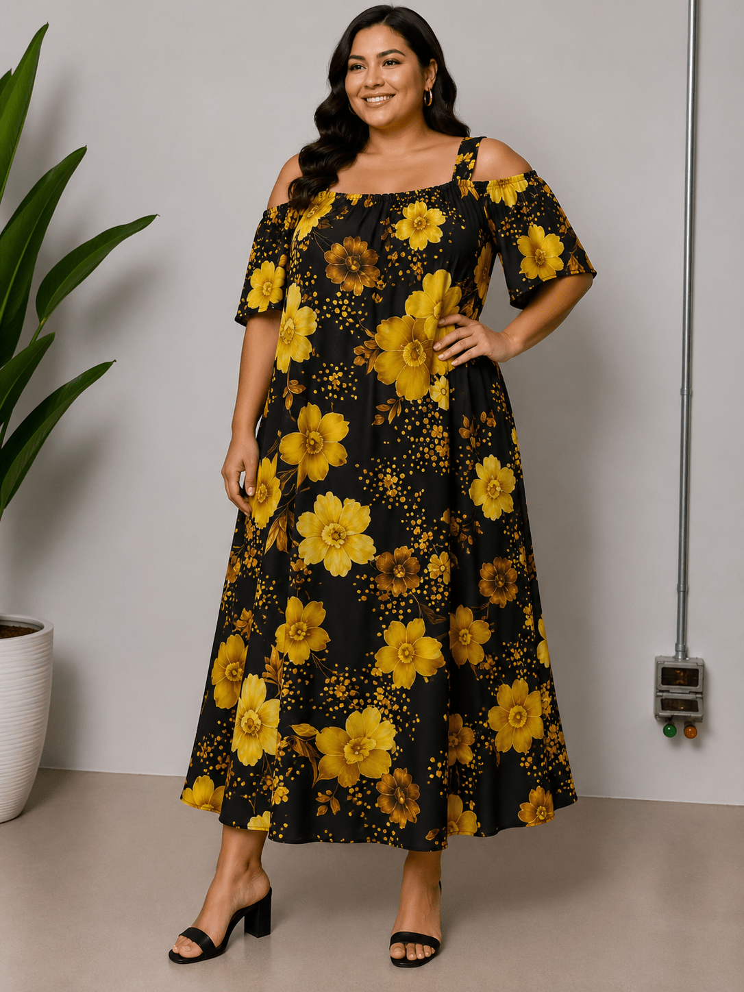 Vestito Cod.Lu187 Tg.60-66+ - taglie_forti