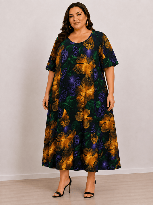 vestito cod:Lu198 tg:60/66+ - taglie_forti