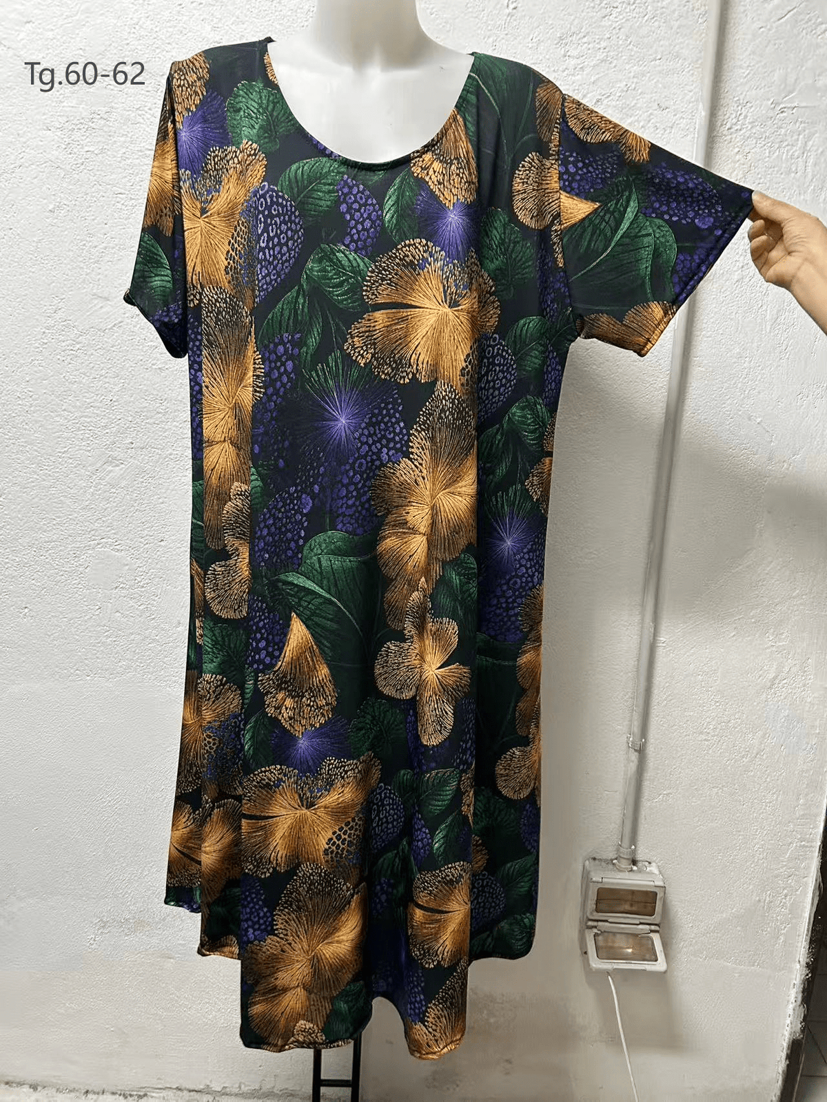 vestito cod:Lu198 tg:60/66+ - taglie_forti
