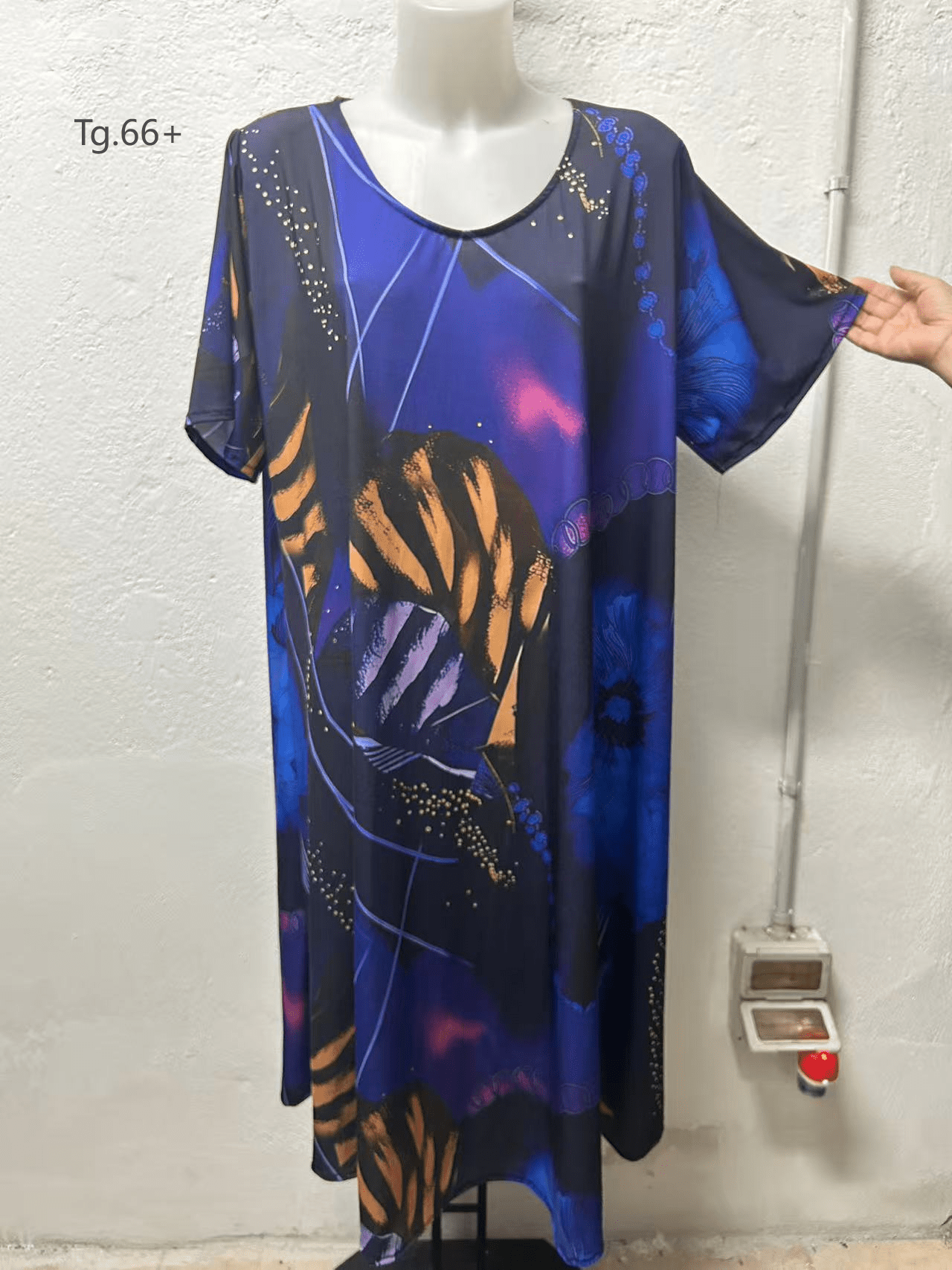 Vestito Cod.Mg057 Tg.60 - 66+ - taglie_forti