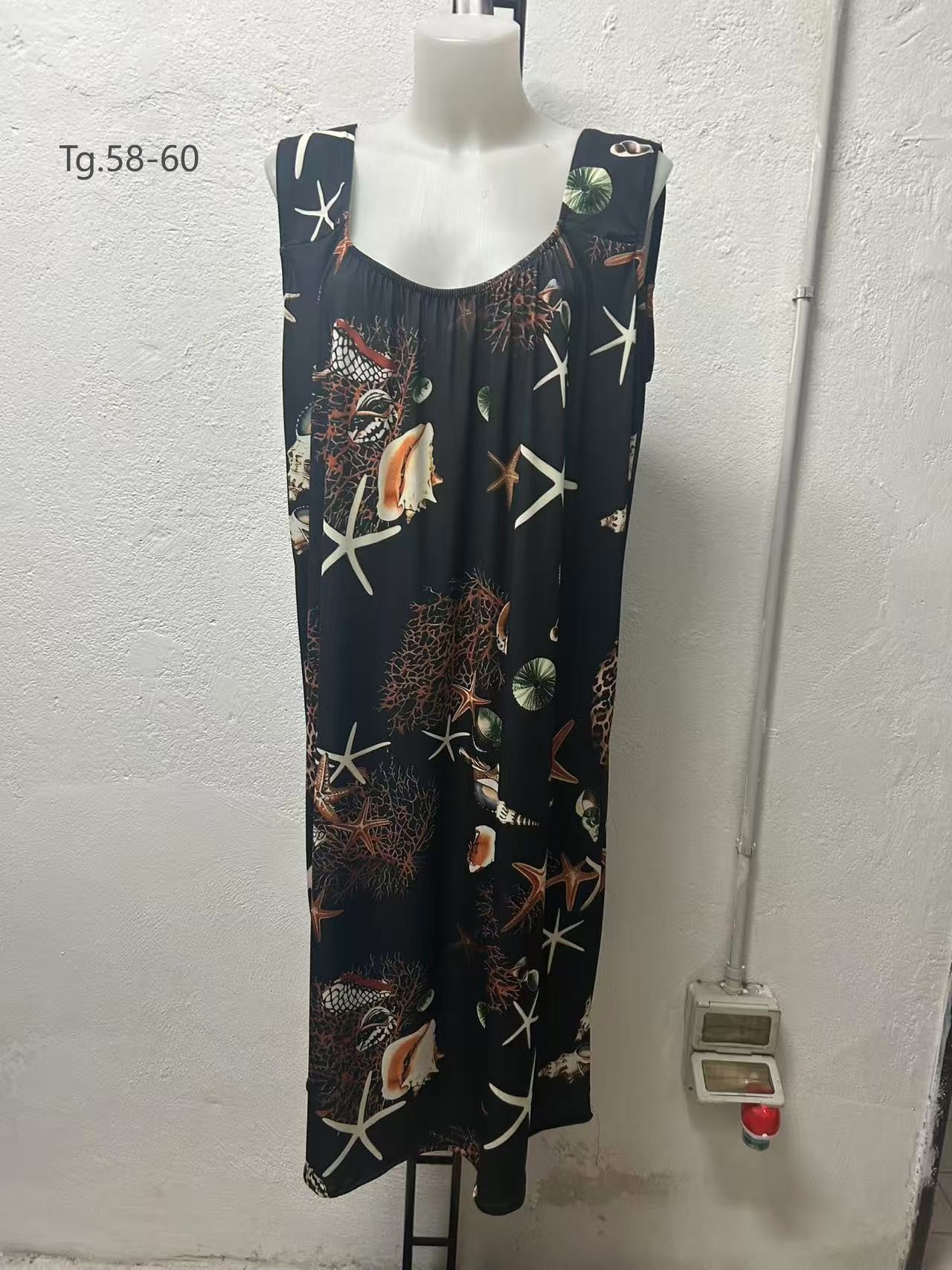 Vestito Cod.Mg079 Tg.58 - 66+ - taglie_forti