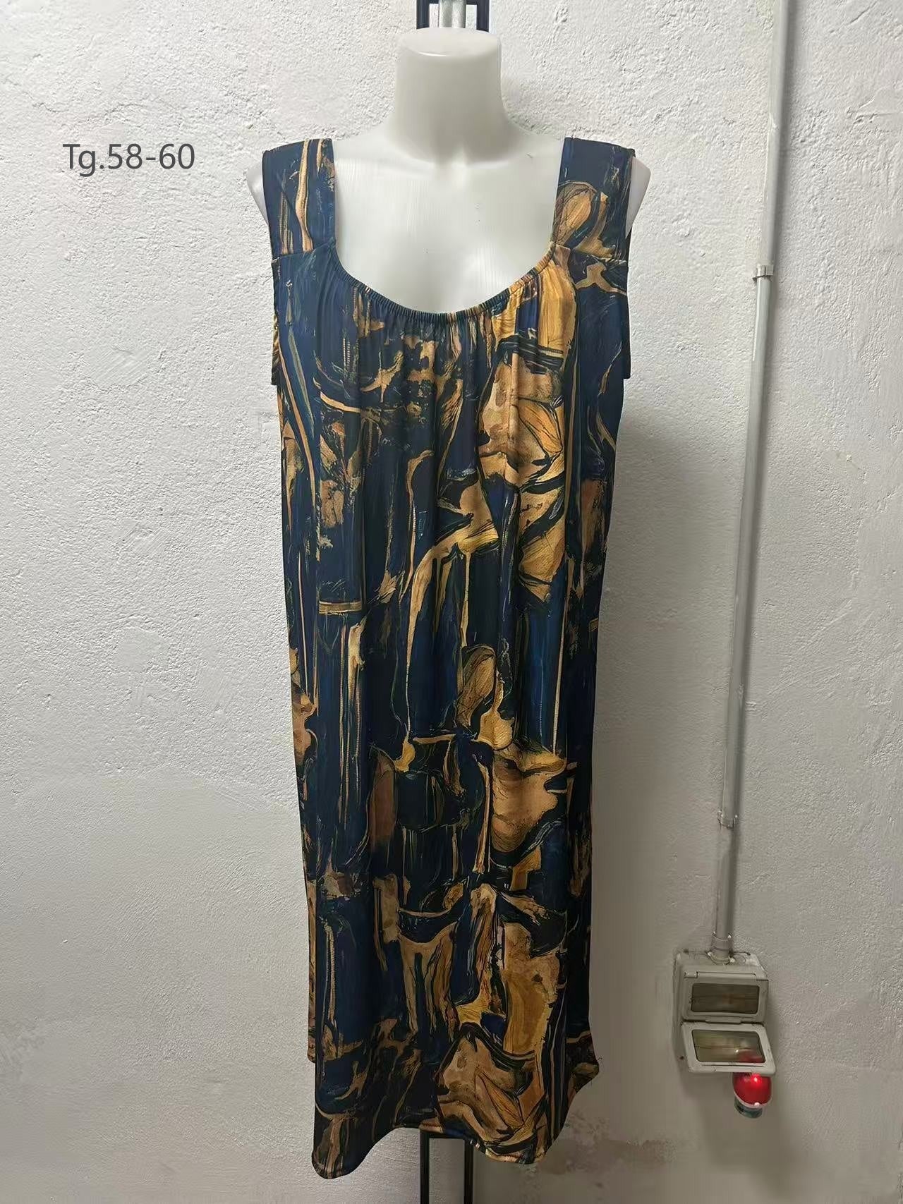 Vestito Cod.Mg079 Tg.58 - 66+ - taglie_forti
