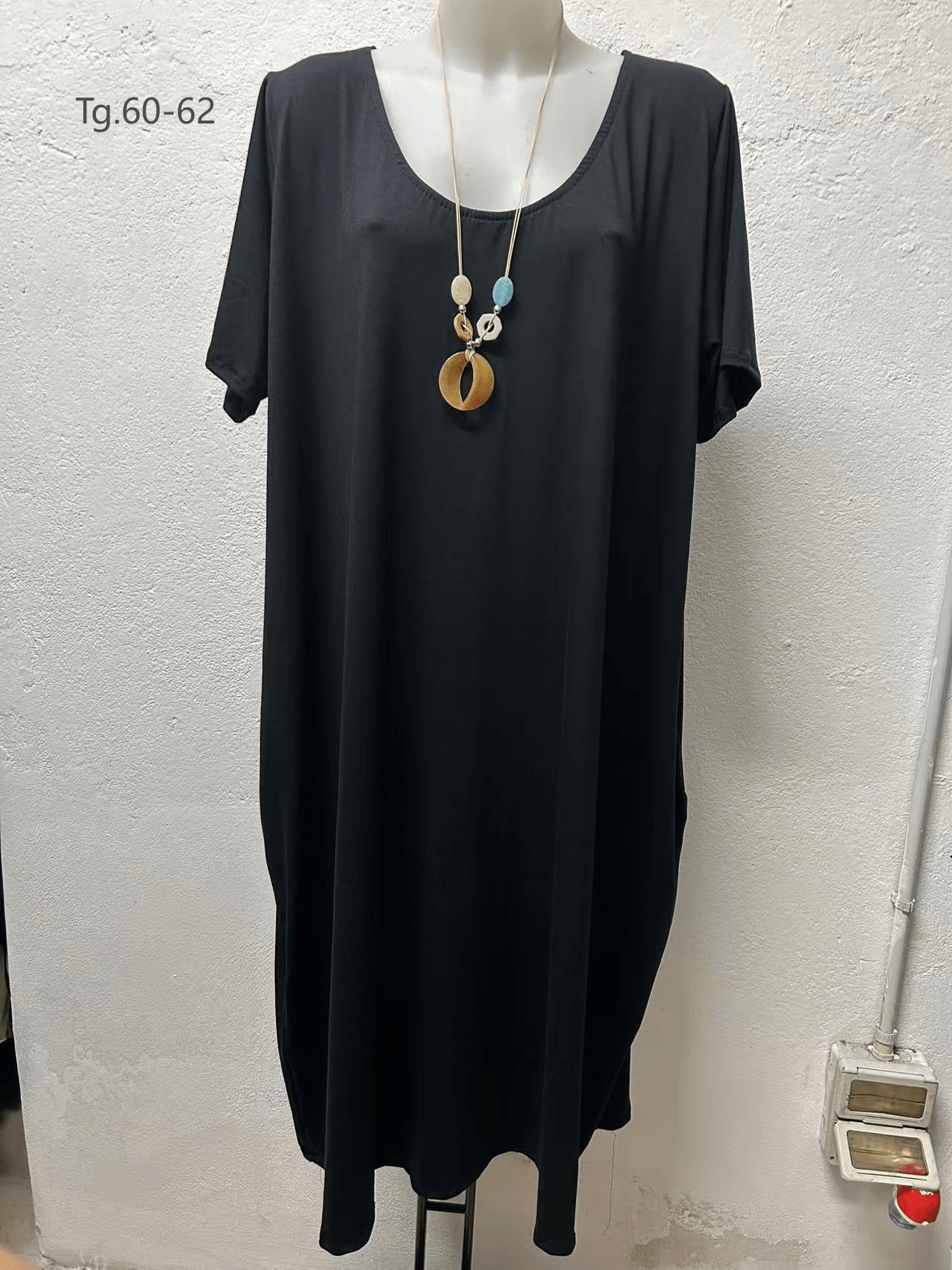 Vestito Cod.Mg187 Tg.60 - 66+ - taglie_forti