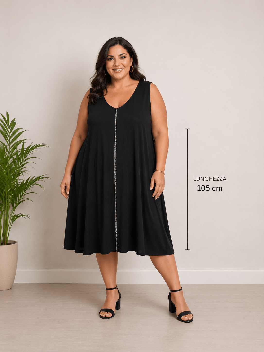 Vestito Cod.Mg193 Tg.62 - 66+ - taglie_forti