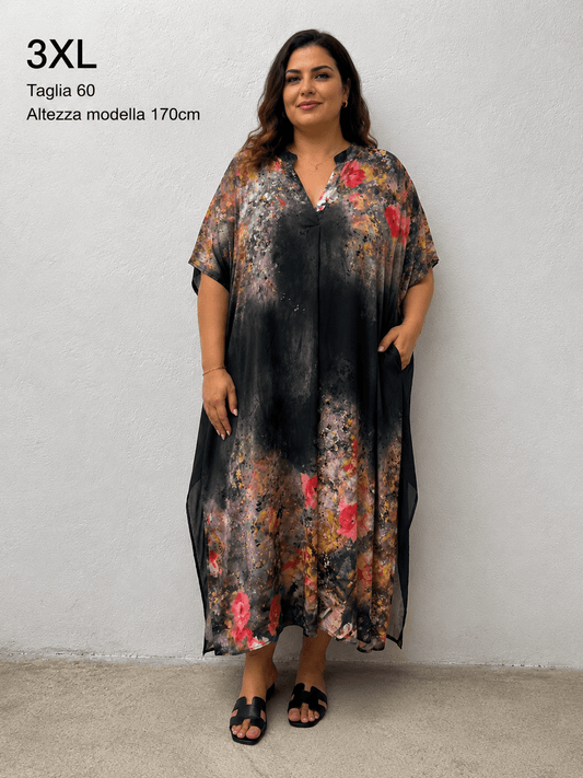 Vestito Cod.Mg228 Tg.58 - 62 - taglie_forti