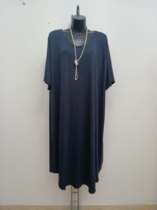 Vestito Cod.Mg260 Tg - 62 - 66+ - #taglie_forti#