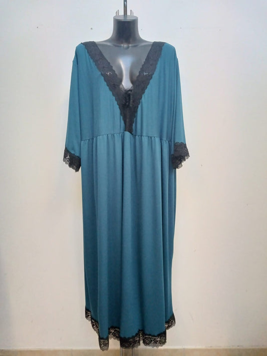 Vestito manica 3/4 Cod.Fe162 Tg.64 - 66+ - #taglie_forti#